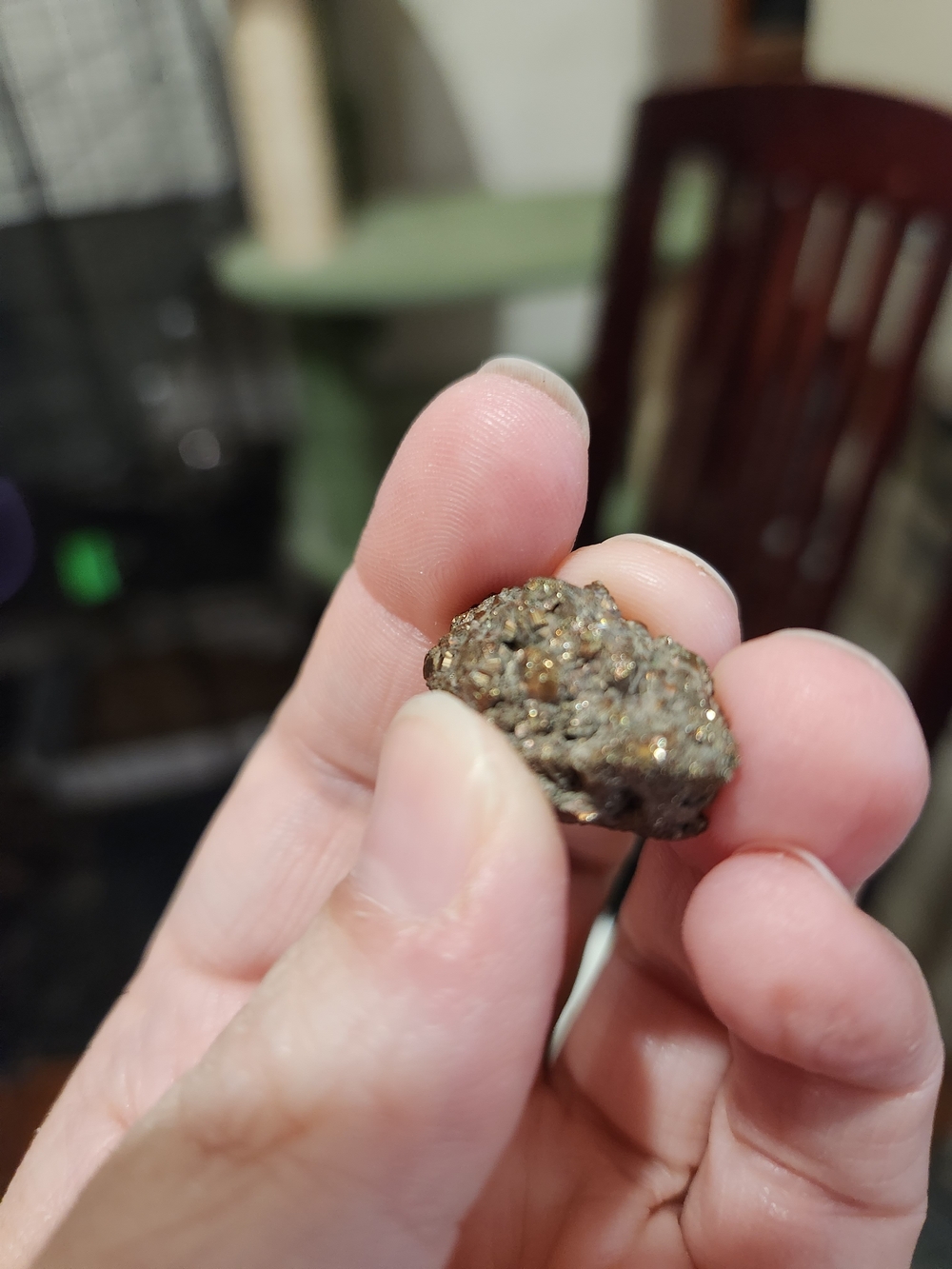 Pyrite Nugget, Obsidian Arrowhead, Mahogany Obsidian Arrowhead - Picture 3 of 12